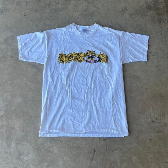 90s UCSB Santa Barbara Surf Skate Basketball Promo tee Mens size XL - Picture 1 of 2